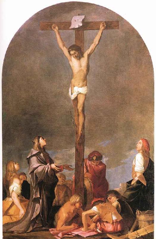 Giulio Carpioni Crucifixion oil painting picture